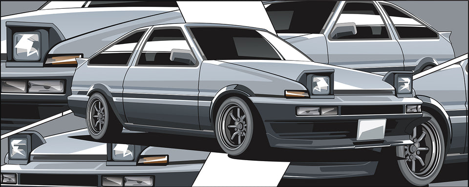 JDM Car Poster | Large Premium Printed Car Posters