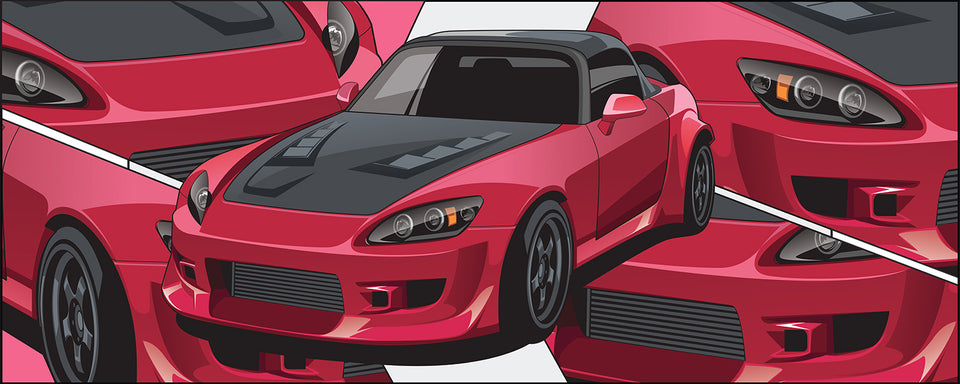 JDM Car Poster | Large Premium Printed Car Posters