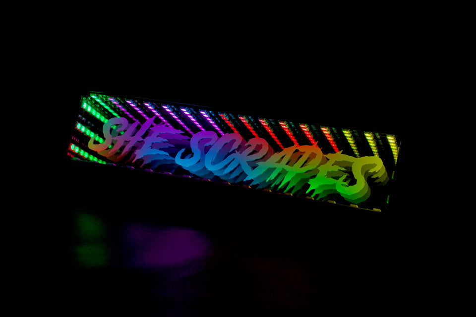 RGB Colour Change Infinity Mirror