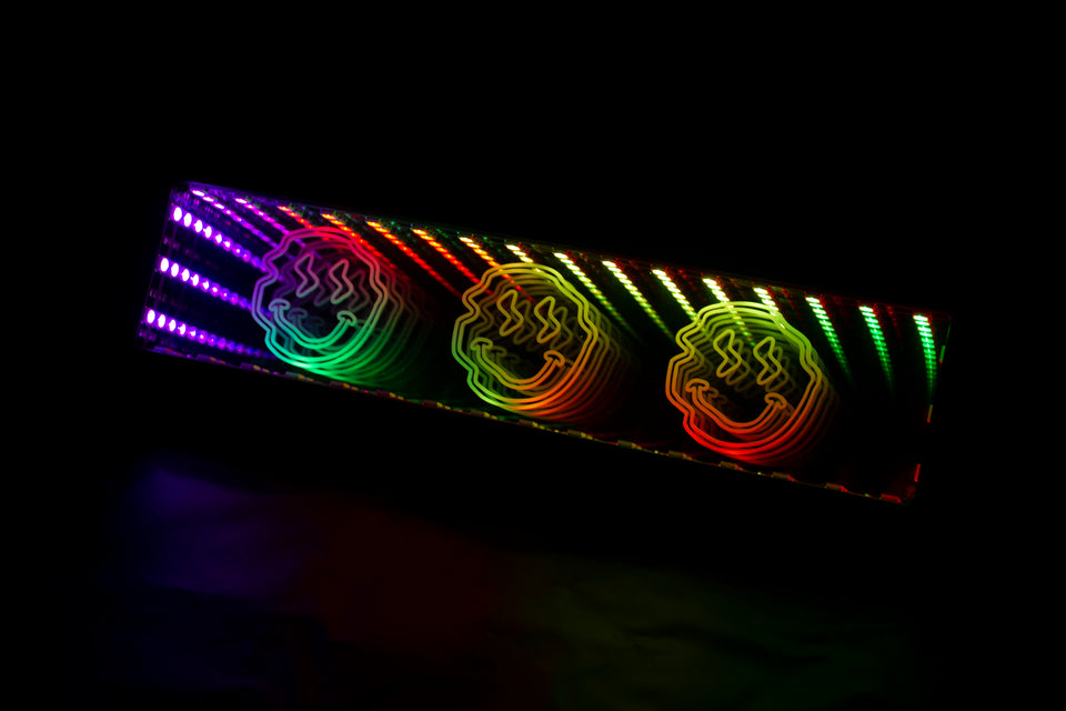 The Symbolic Range - RGB Infinity Mirror