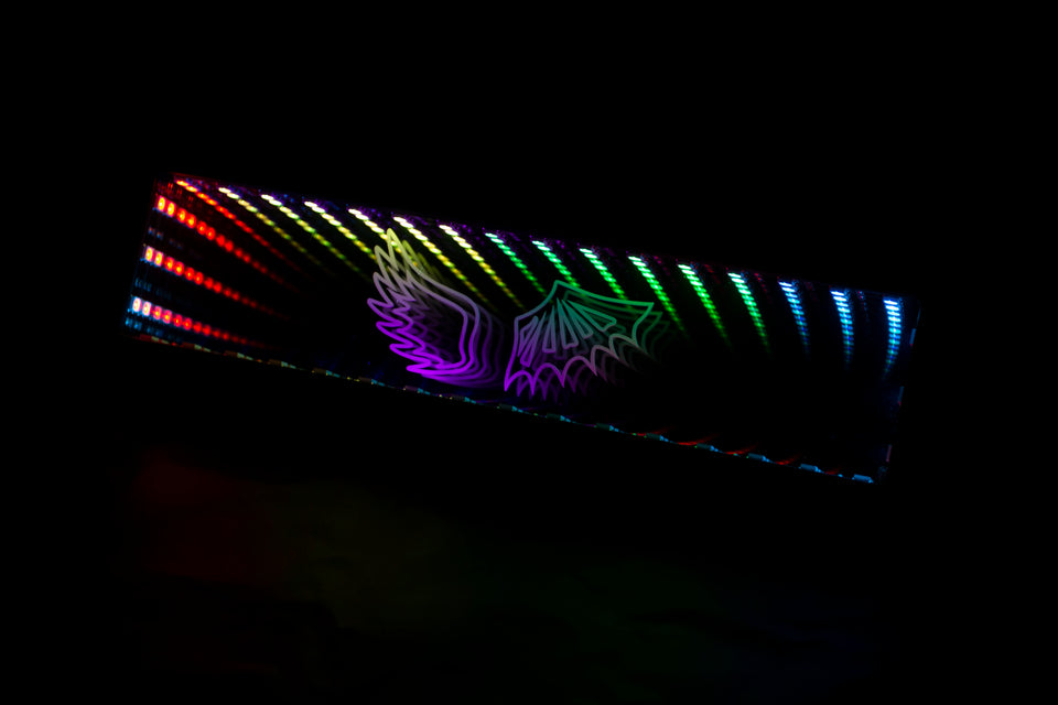 The Symbolic Range - RGB Infinity Mirror