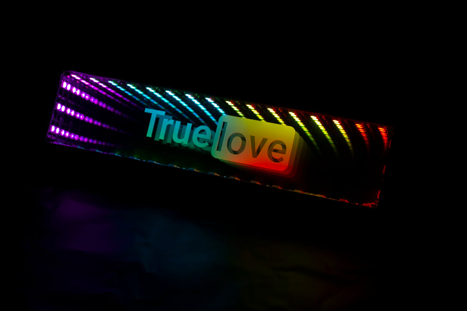 The Symbolic Range - RGB Infinity Mirror
