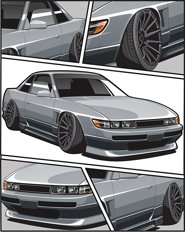 JDM Car Poster | Large Premium Printed Car Posters